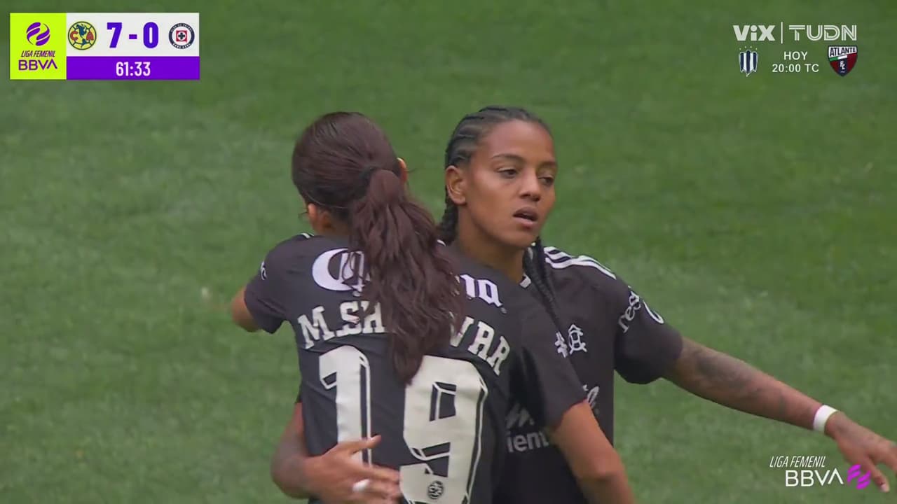 ¡No tienen piedad! Geyse da Silva marca doblete y el 7-0