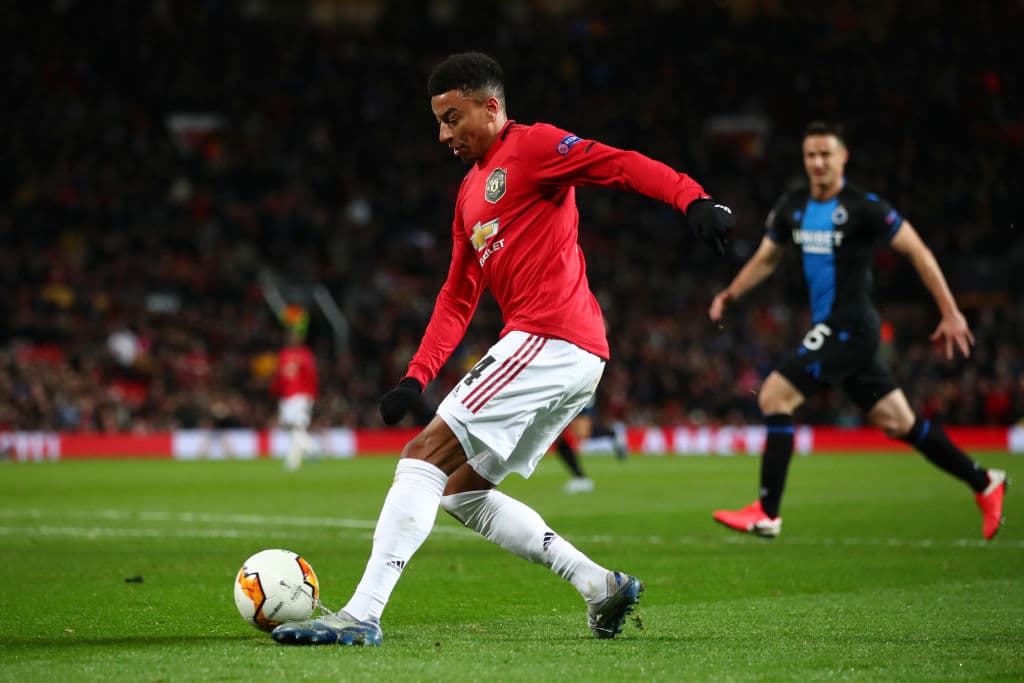 Asistencia fenomenal de Jesse Lingard para que Fred ponga el cuarto tanto del Manchester United.