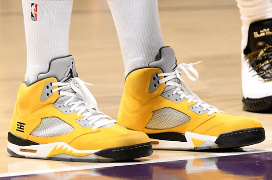 Una vez más traemos a colaci´ón a PJ Tucker, de los Houston Rockets, quien se calzó los Air Jordan Retro 5 “Tokyo”.