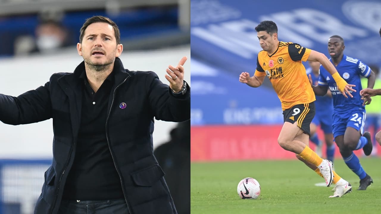 Frank Lampard deseaba enfrentar a Wolverhampton con Raúl Jiménez