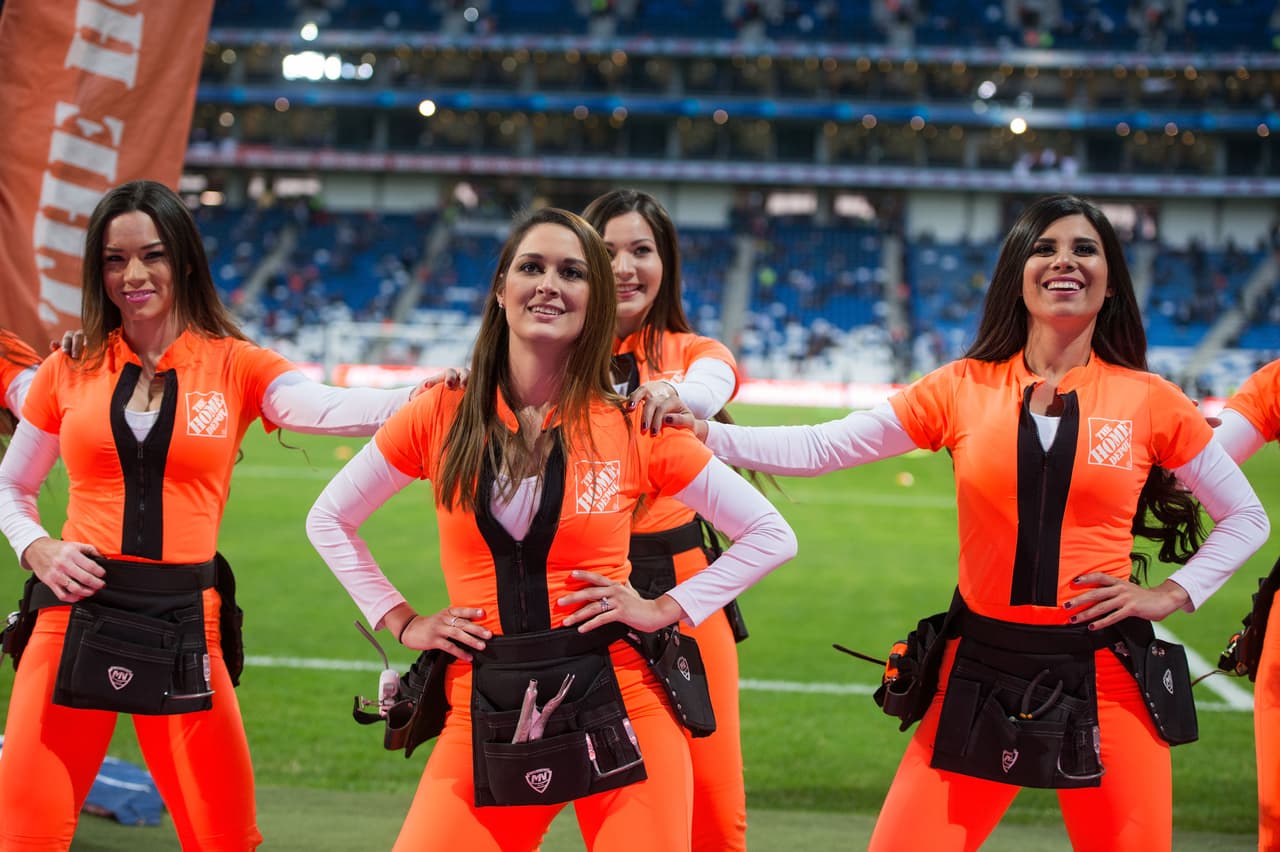 La belleza de las porristas en la fecha 3