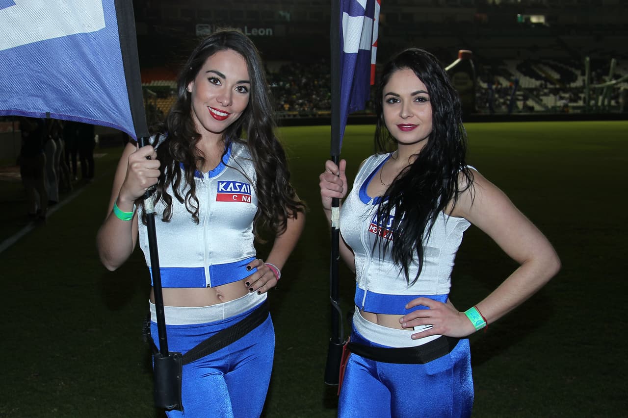 La belleza de las porristas en la fecha 3