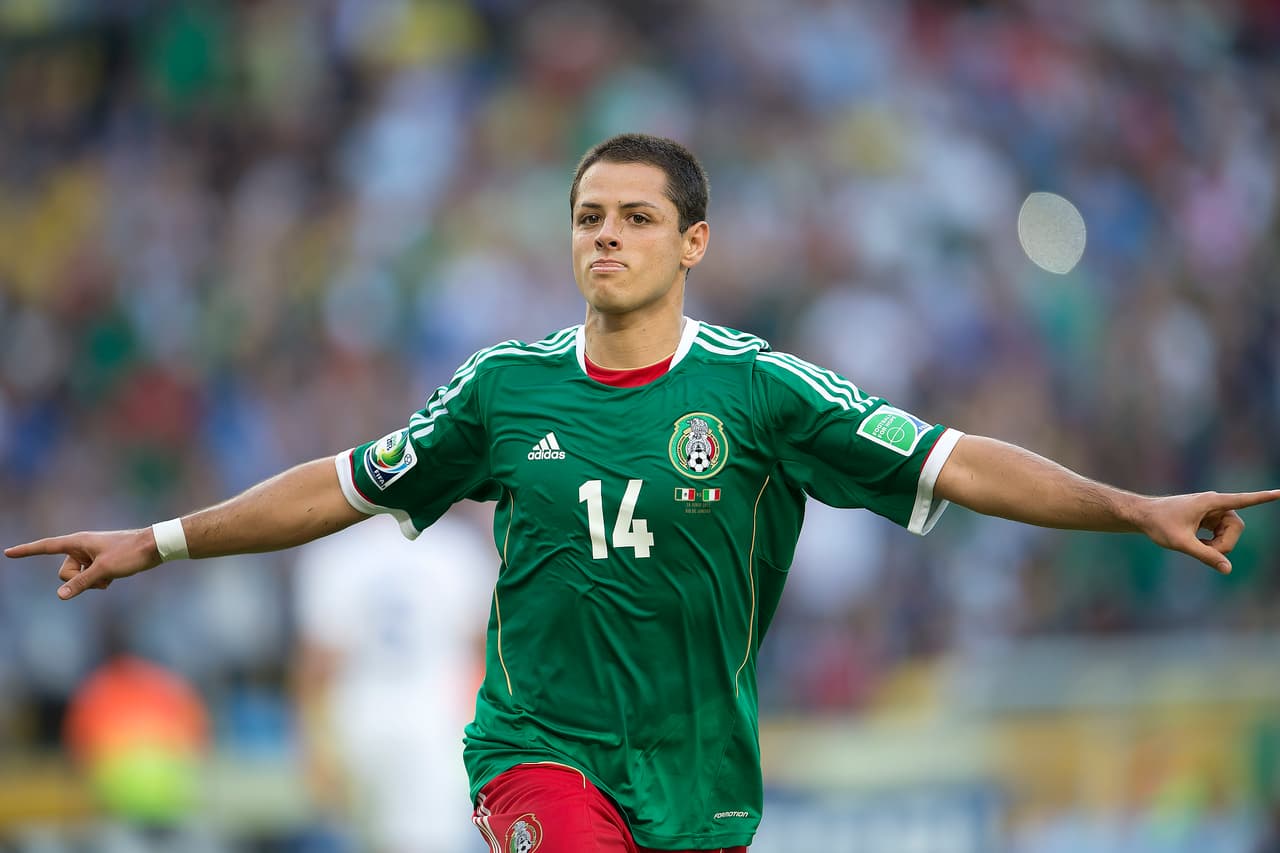 El 'Chicharito' no quería perder en su debut de Confederaciones...
