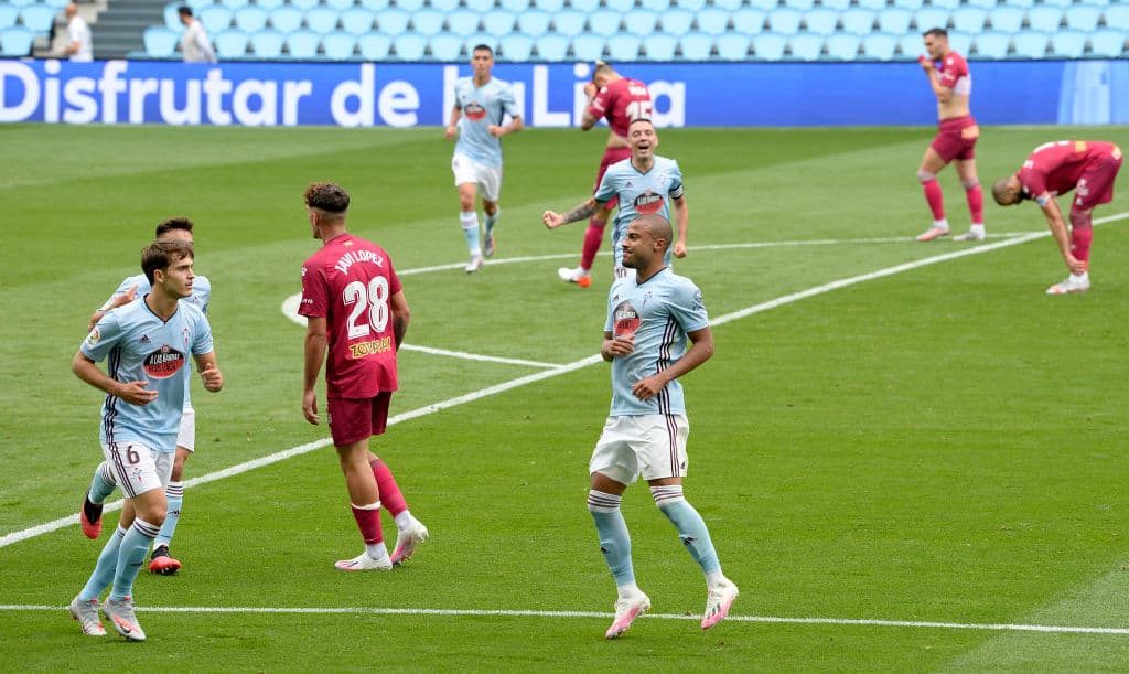 Santi Mina cerró la cuenta con un excelente pase de Nolito.