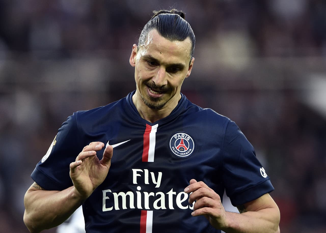 Zlatan Ibrahimović, el sueco hace jugar al PSG y se roba el espectáculo en más de una ocasión, es un delantero letal.