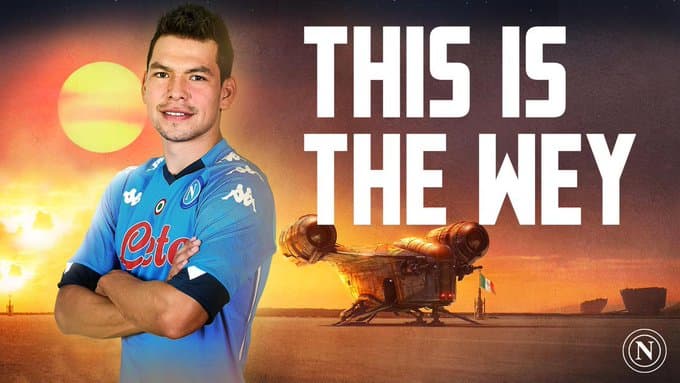 Chucky Lozano encabeza la celebración de Star Wars en Napoli