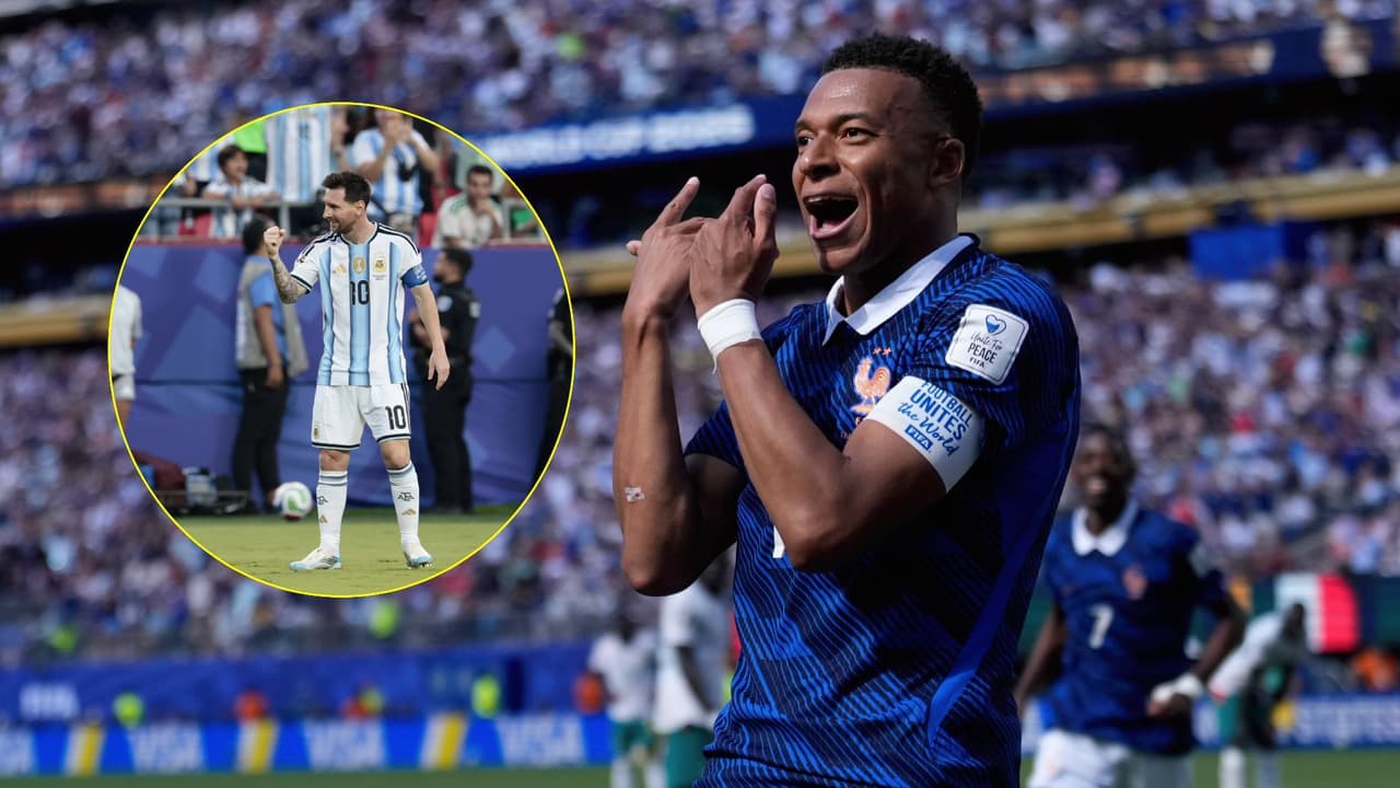 Mbappé llena de elogios a Messi: “Es el mejor del mundo con Cristiano”