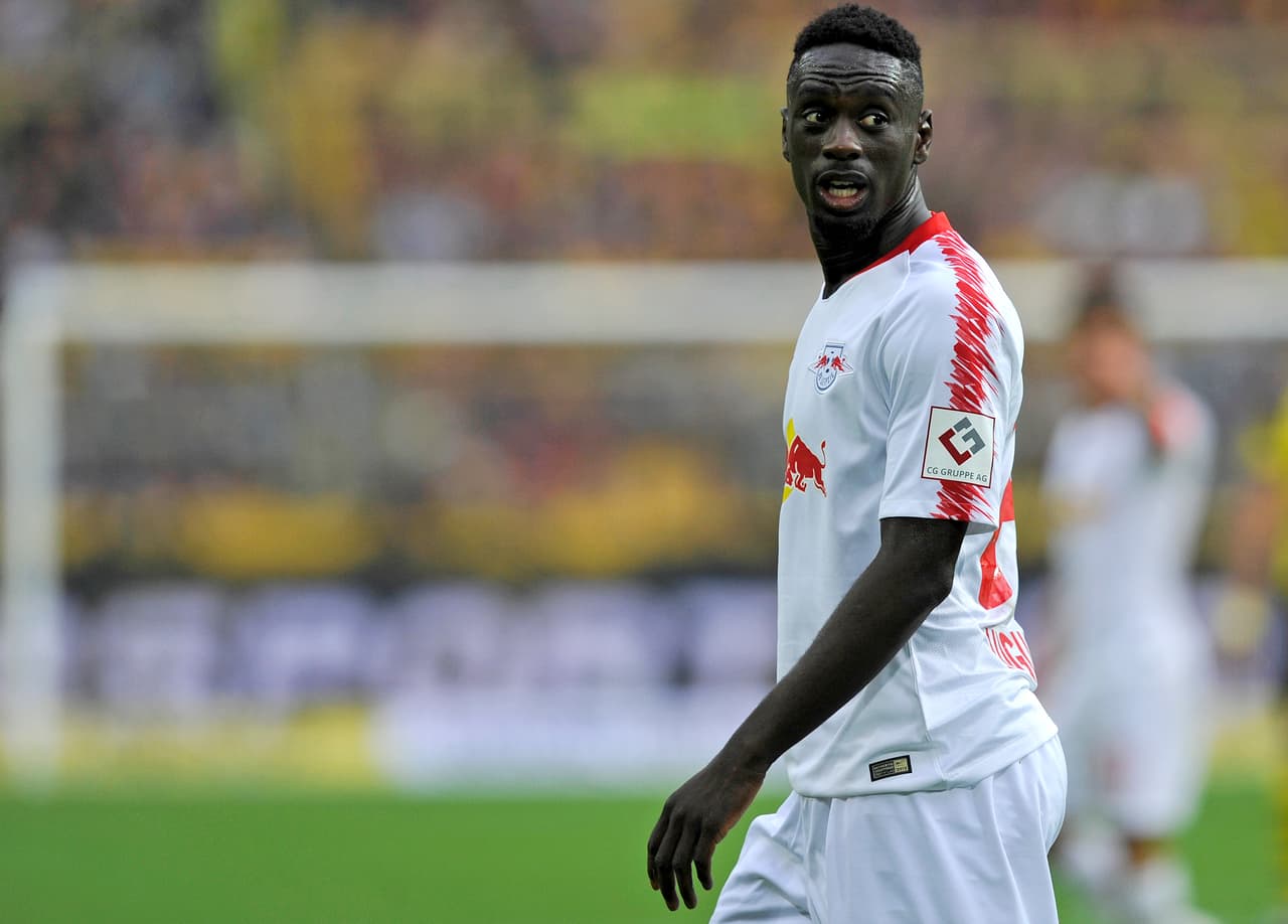 Jean-Kévin Augustin llegó al Leipzig desde el Paris Saint-Germain y ahora podría dar el salto a la Premier League. Southampton estaría interesado.