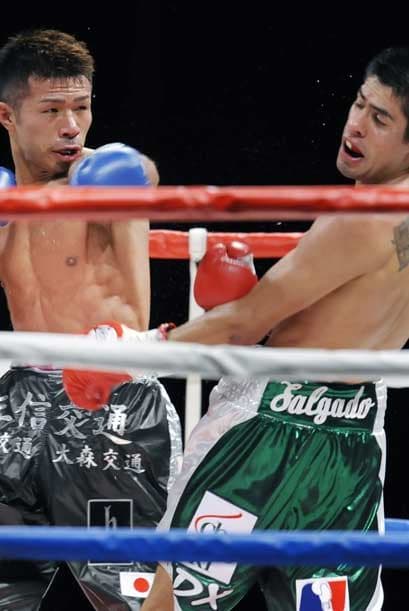 El japonés estuvo siempre adelante y las puntuaciones de los jueces lo daban como ganador.