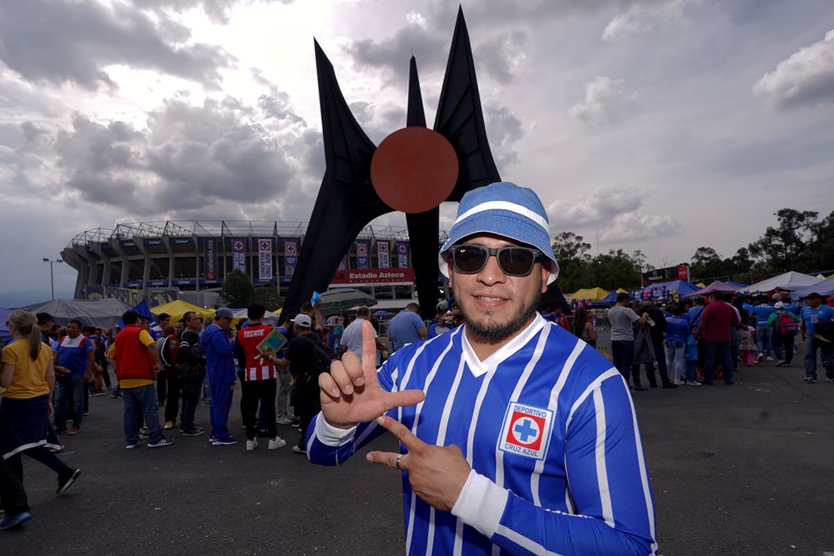 Ciudad de México, 1 de septiembre de 2018. , durante el partido de la jornada 8 del torneo Apertura 2018 de la Liga Bancomer MX, entre la Máquina Celeste del Cruz Azul y los Tiburones Rojos del Veracruz, celebrado en el estadio Azteca. Foto: Imago7/ Marcos Domínguez