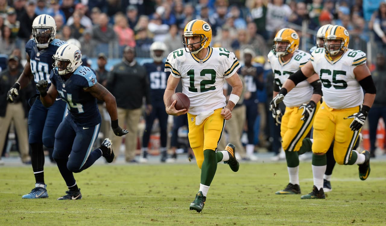 Aaron Rodgers no pudo llevar a su equipo al triunfo ante los Titans, los errores le costaron al equipo tener un récord de 4-5 si n poder alcanzar a los Lions y Vikings en la Norte NFC.