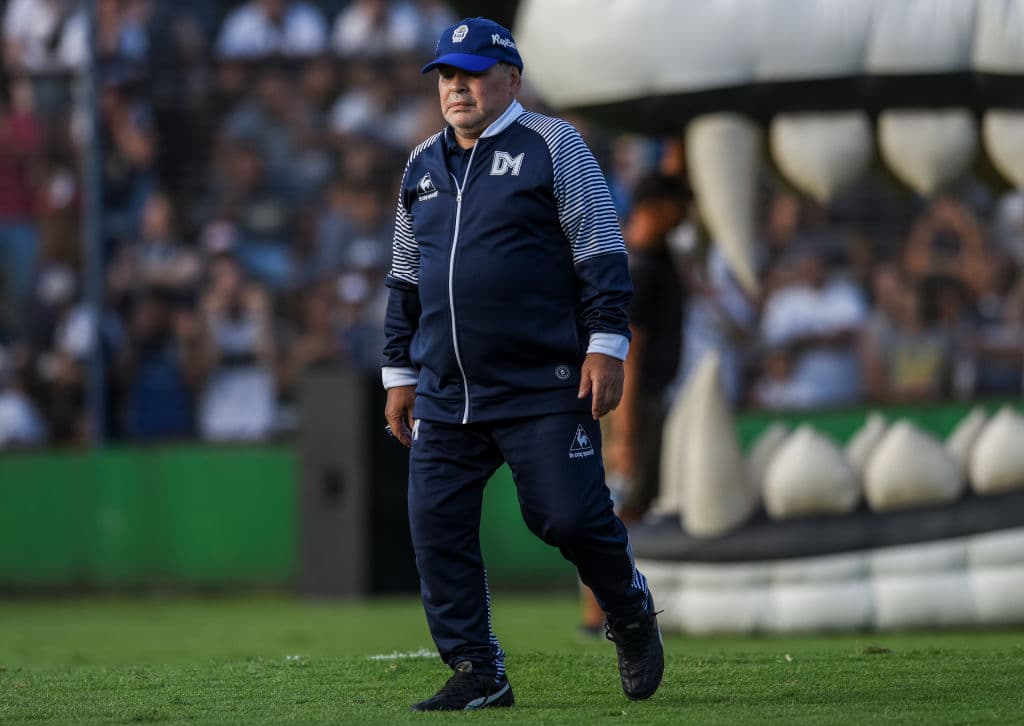 Gimnasia La Plata y Patronato empataron a un gol. Tercer empate del equipo de Diego Armando Maradona en este año.
