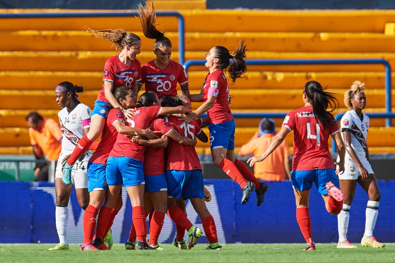 Costa Rica golea a Trinidad y Tobago con lo que amarró su boleto al Mundial Femenil Australia-Nueva Zelanda 2023.