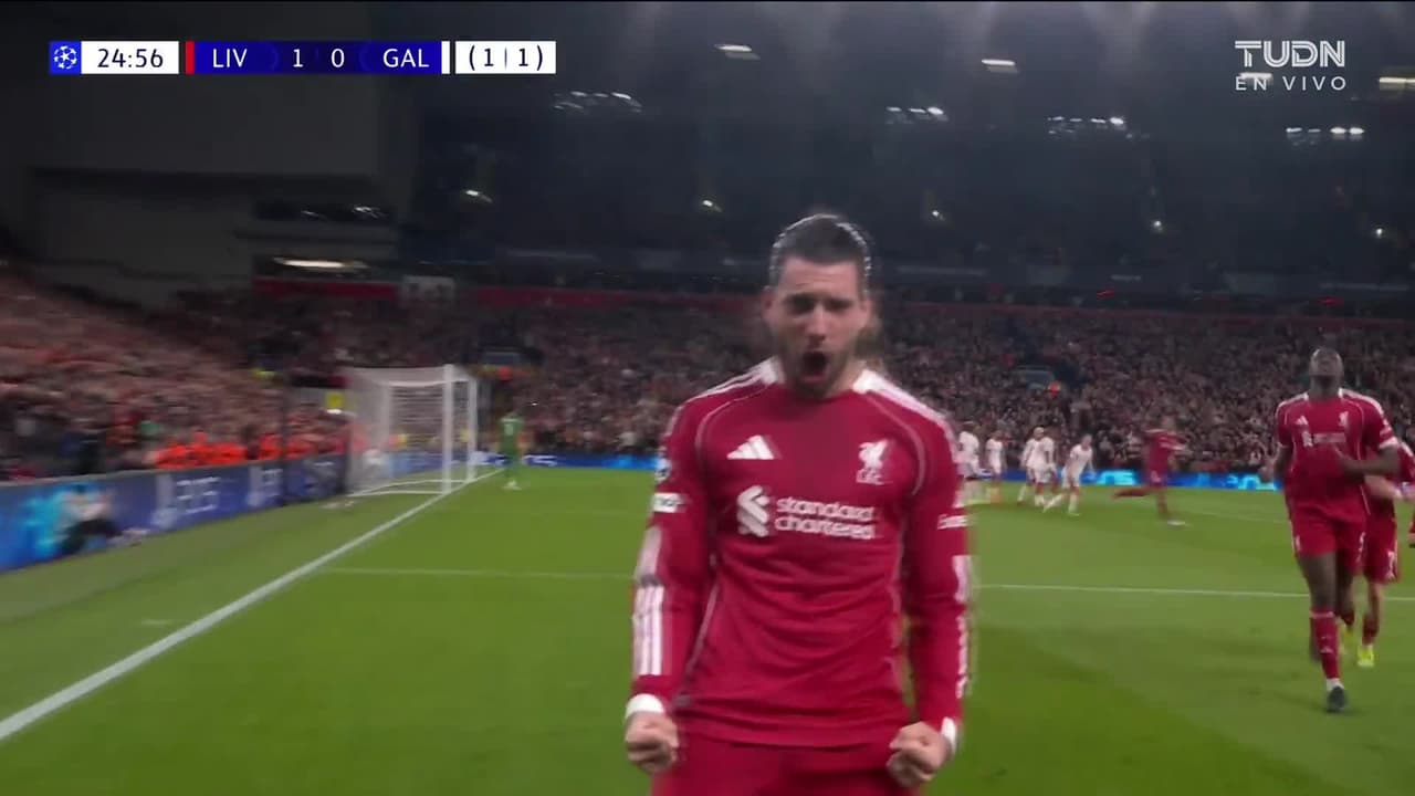 ¡Szoboszlai empata la serie! Golazo para el 1-1 global de Liverpool ante Galatasaray
