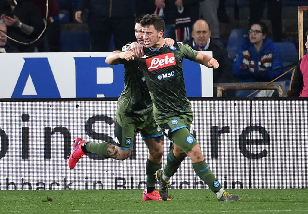 El mexicano, Hirving 'Chuky' Lozano' se quedó en la banca los 90 minutos en la visita del Napoli a la Sampdoria.