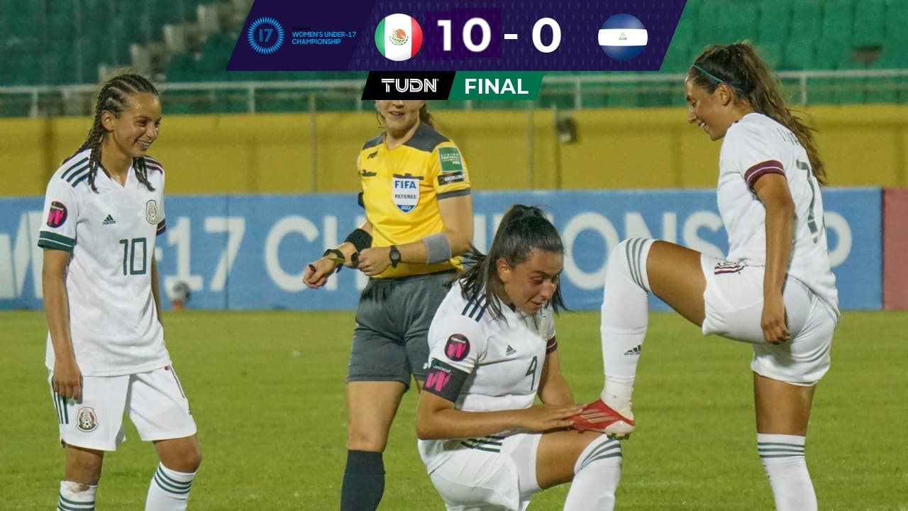 Tri Sub 17 inicia el Premundial Femenil con goleada a Nicaragua
