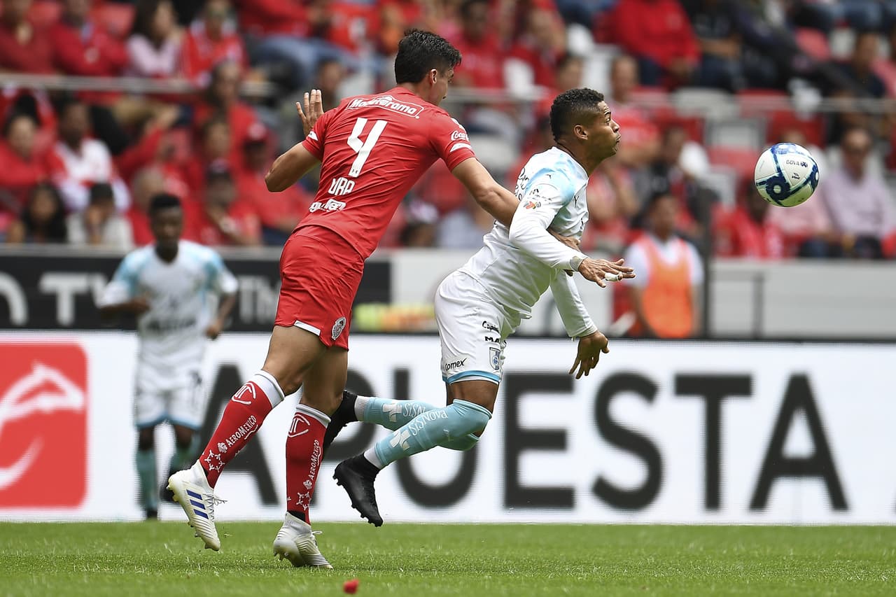 Partido correspondiente a la Jornada 1 del Apertura 2019 en el que el Querétaro se impuso 0-2 al Toluca en el Nemesio Diez.
<br>