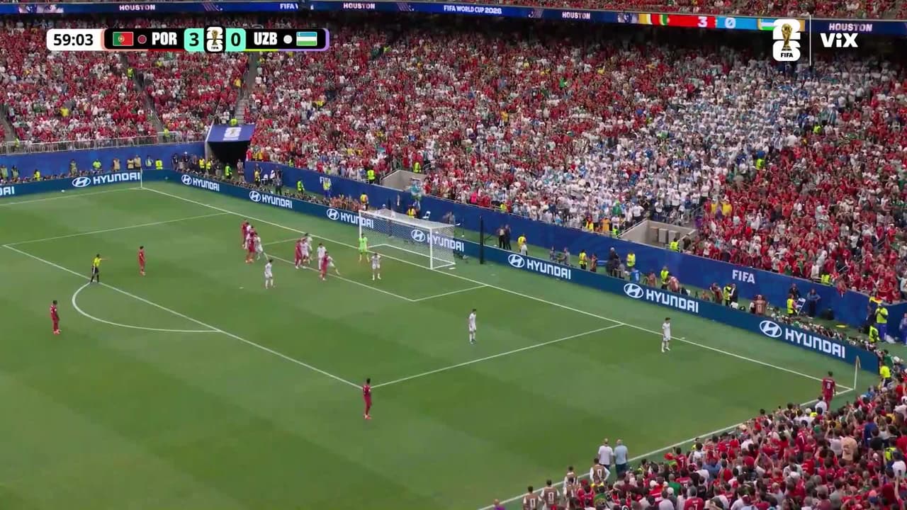¡Portugal golea sin piedad! Un autogol aumenta la ventaja sobre Uzbekistán