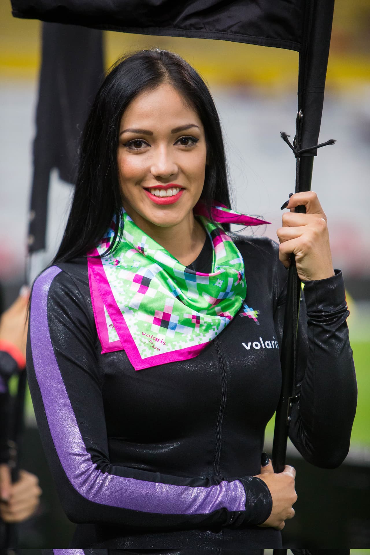 La belleza de las porristas en la fecha 4