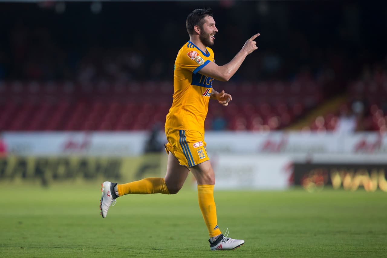 Además, fue el séptimo gol de Gignac en lo que va de esta temporada en la Liga MX.