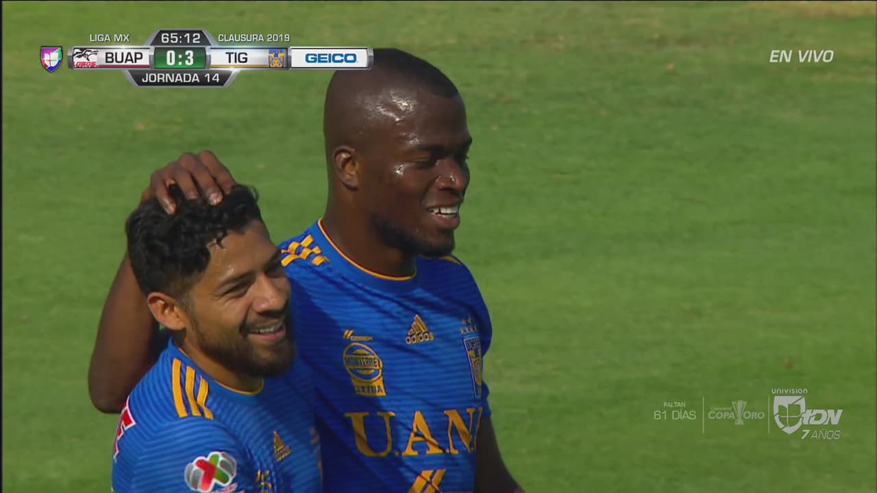 Enner Valencia pone el tercero de Tigres y liquida a Lobos