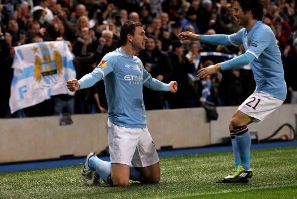 El propio Dzeko puso las cosas 2-0.