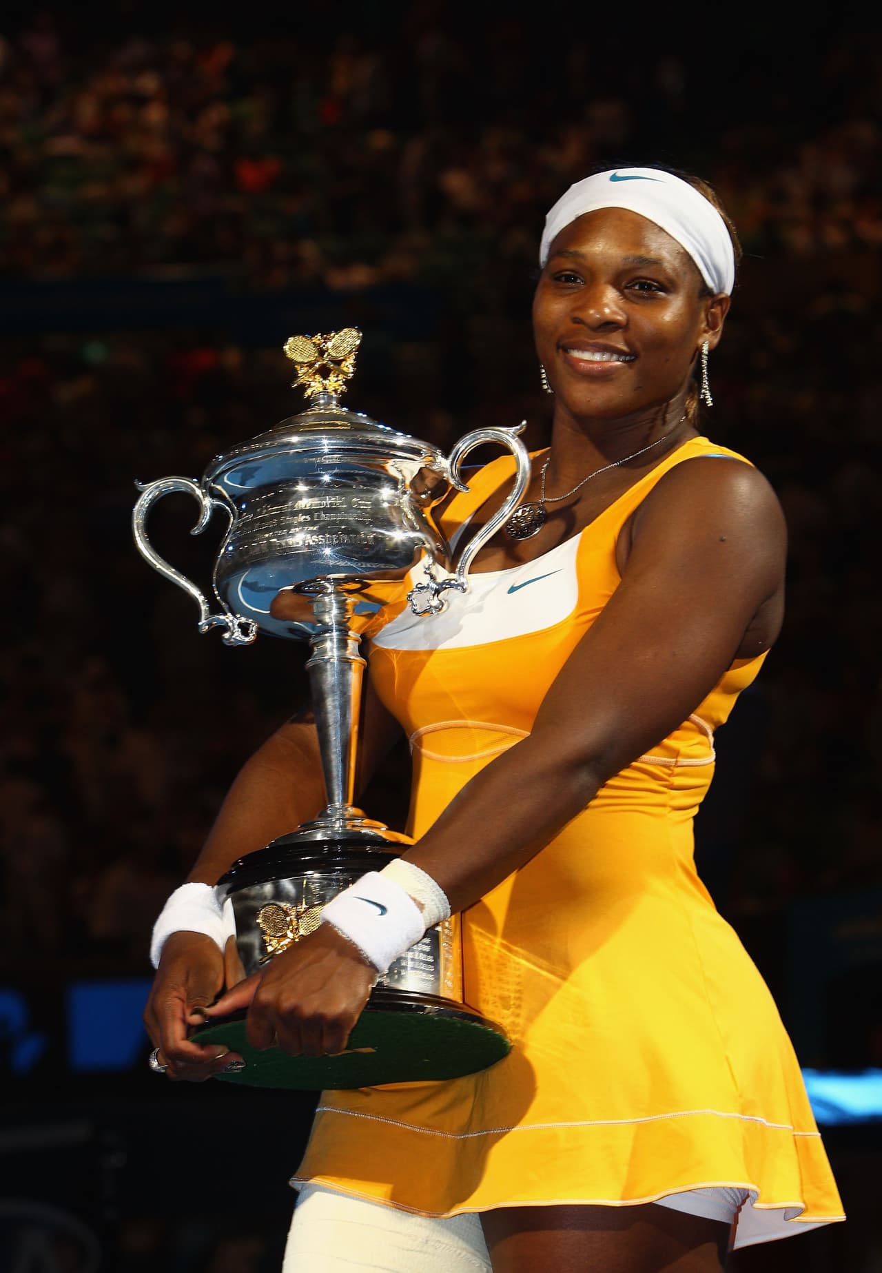 Derrotó a la belga Justine Henin 6-4, 3-6, 6-2 en el Australian Open de 2010.