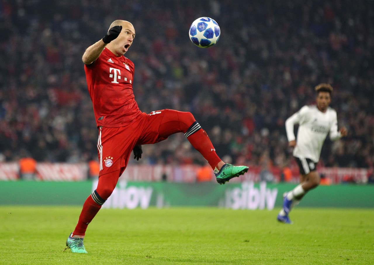 Arjen Robben llegó en 2009 a Bayern Munich y allí fue campeón de Bundesliga siete veces y obtuvo un Champions League, entre otros logros.