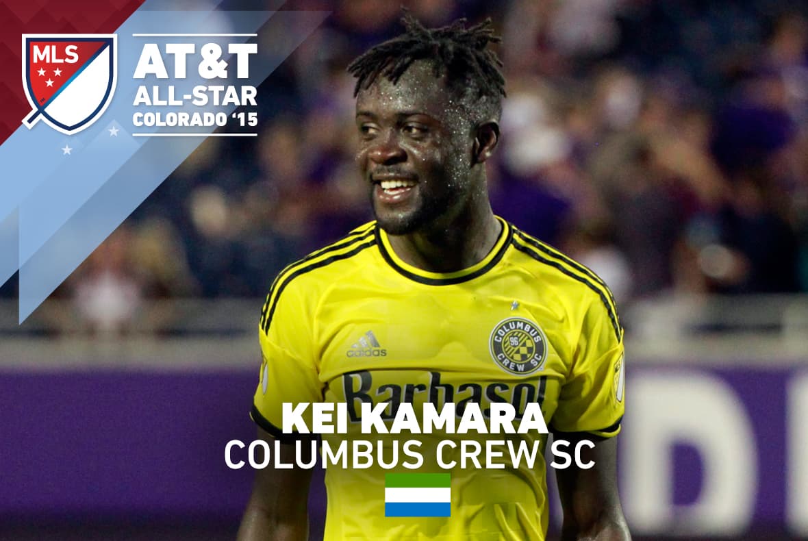 En su décima campaña en la MLS, el delantero del Columbus Crew SC ha conseguido su primera nominación al Partido de las Estrellas.