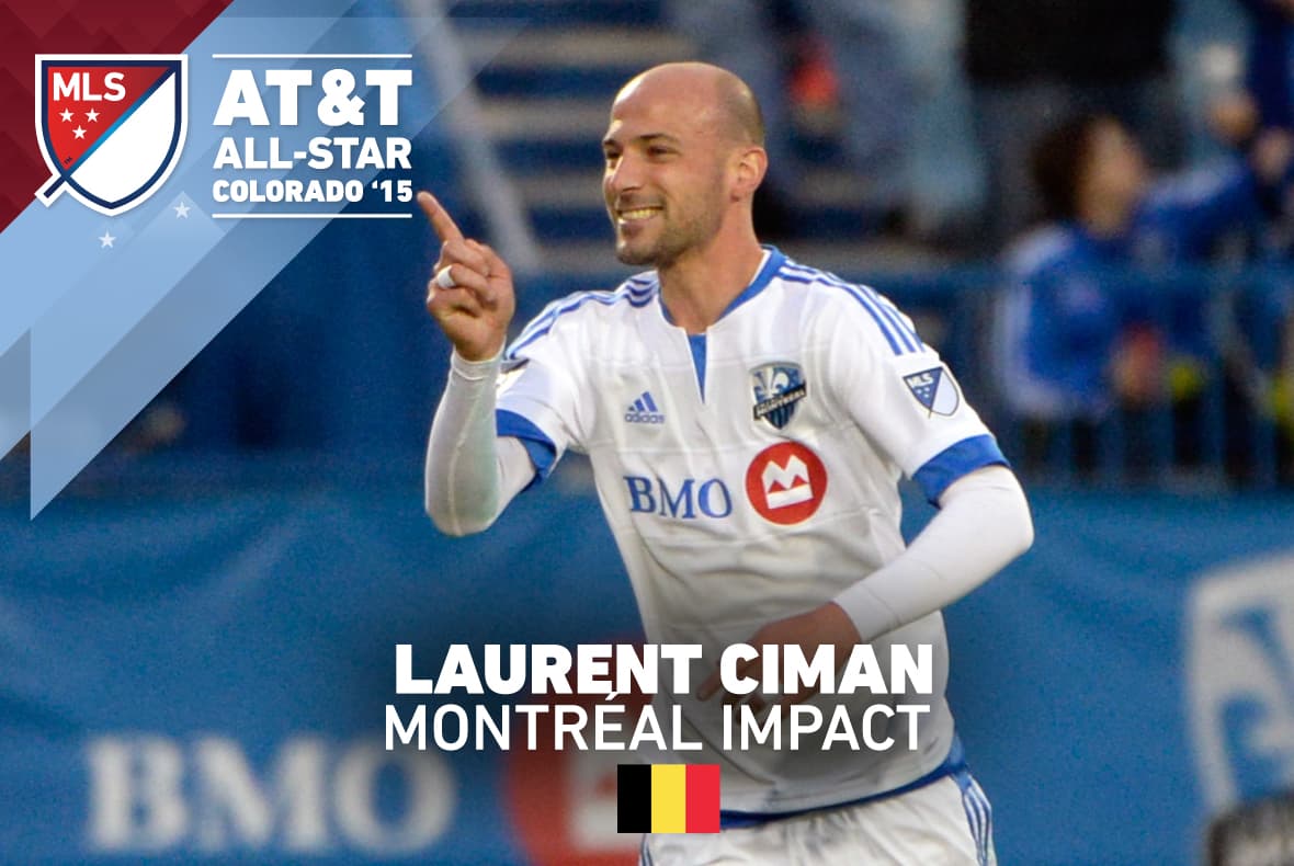 El defensor de la selección belga recibe su primera nominación al Partido de las Estrellas luego de ayudar al Impact a llegar a la final de la CONCACAF Champions League 2014-15. Llegó a la MLS a comienzos de año.