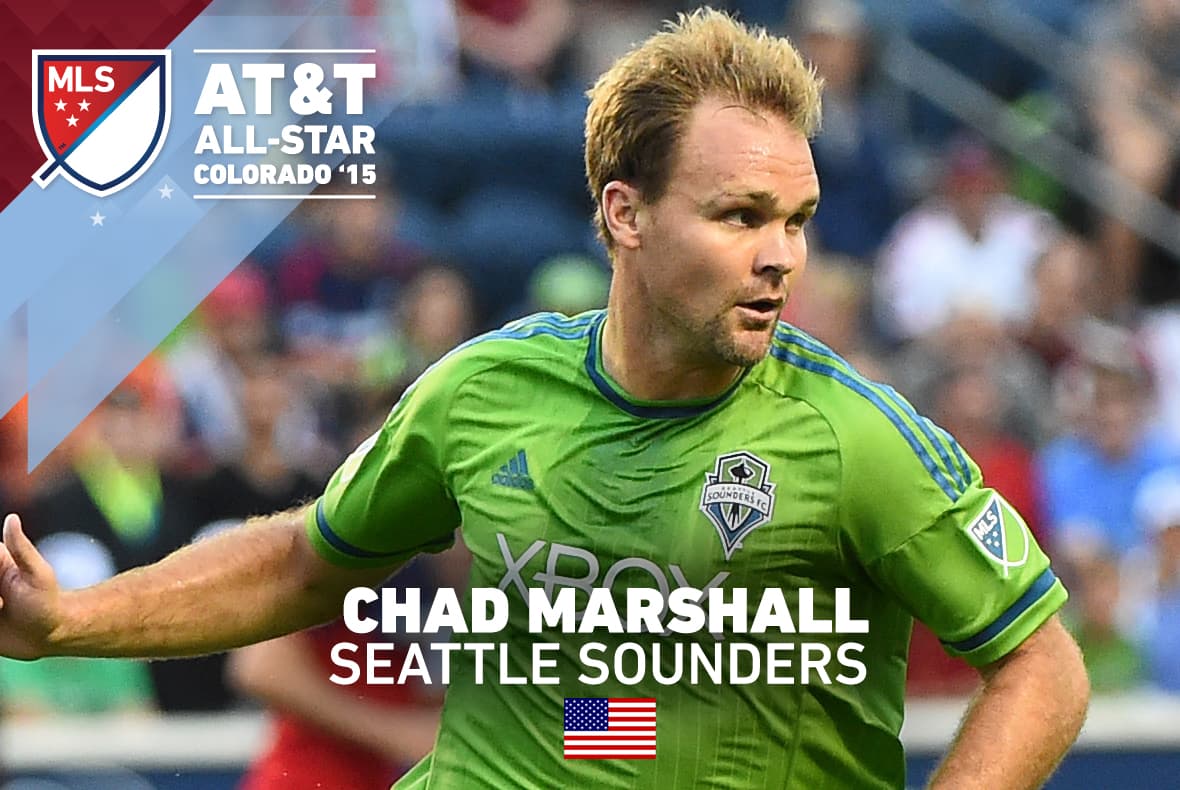 Un veterano de la liga con 12 temporadas, Marshall ha ganado su cuarta aparición al MLS All-Star. Ha sido nombrado Defensa del Año en tres ocasiones.