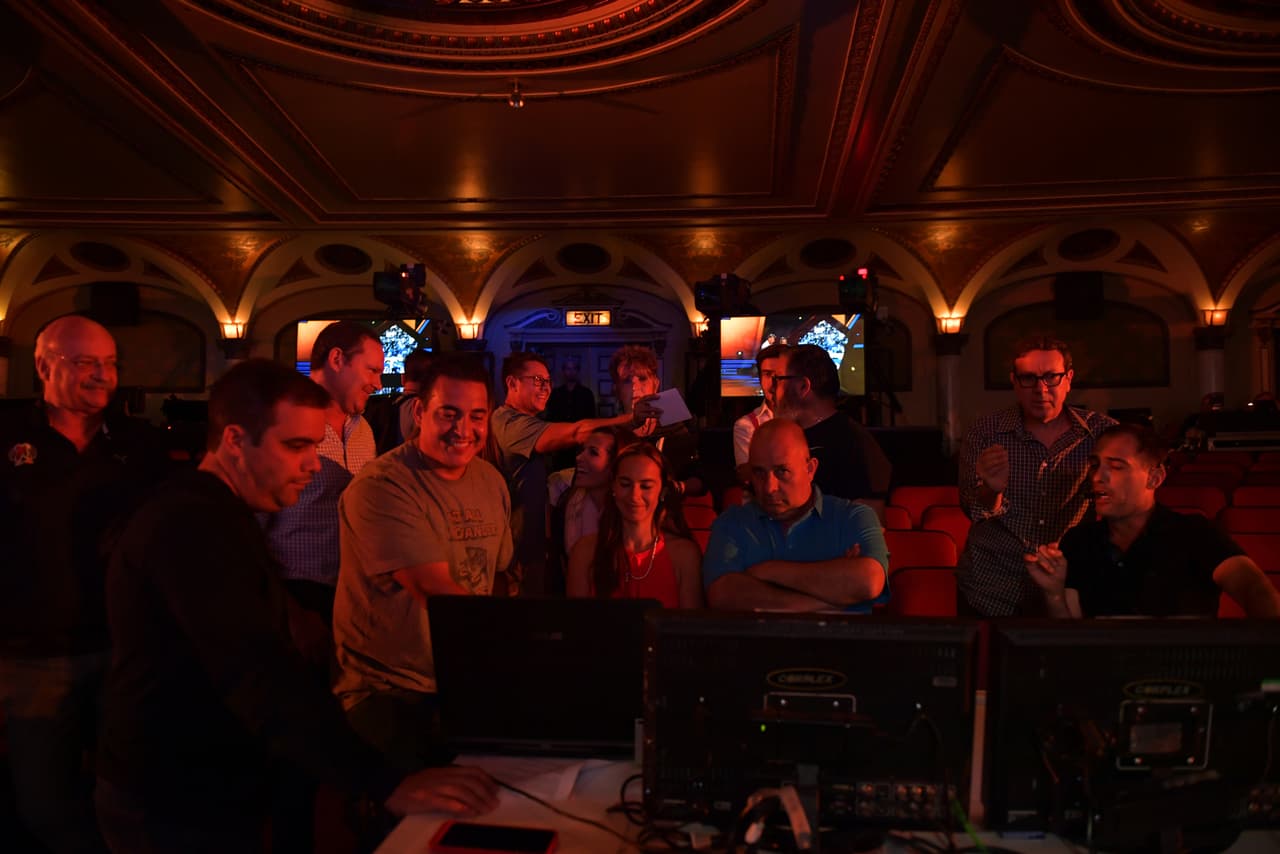 Un evento de esta magnitud requiere de un gran equipo de producción.