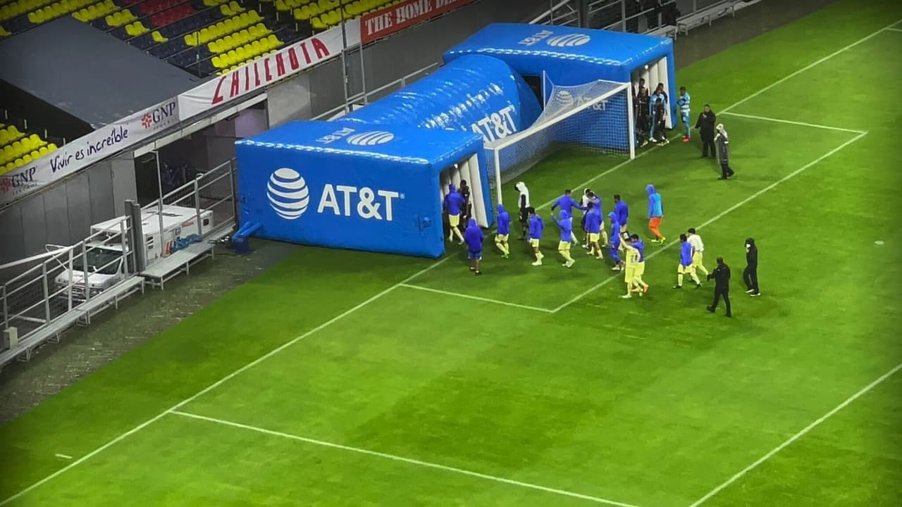 Suspenden partido entre América y Atlante por intensa lluvia