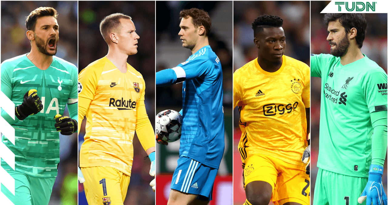 Estos porteros que compiten por el Balón de Oro.