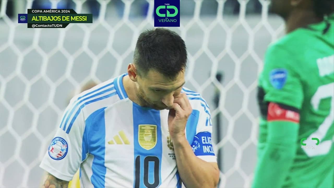 Messi y su deuda pendiente con el gol en la Copa América 2024
