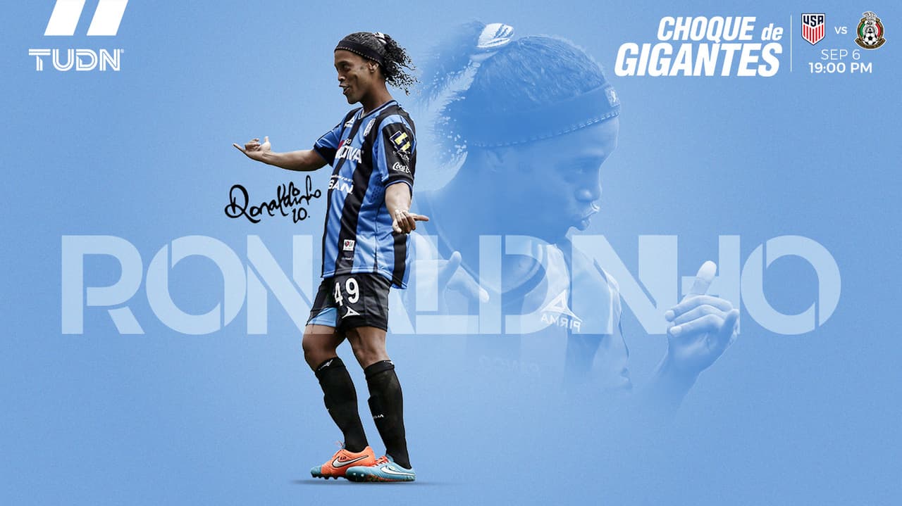 Ronaldinho, un paso de luz y sombra en la Liga MX