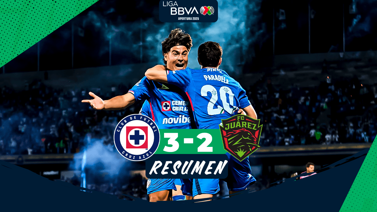 ¿El mejor partido del torneo? Cruz Azul y Juárez dan inicio épico a la J-9