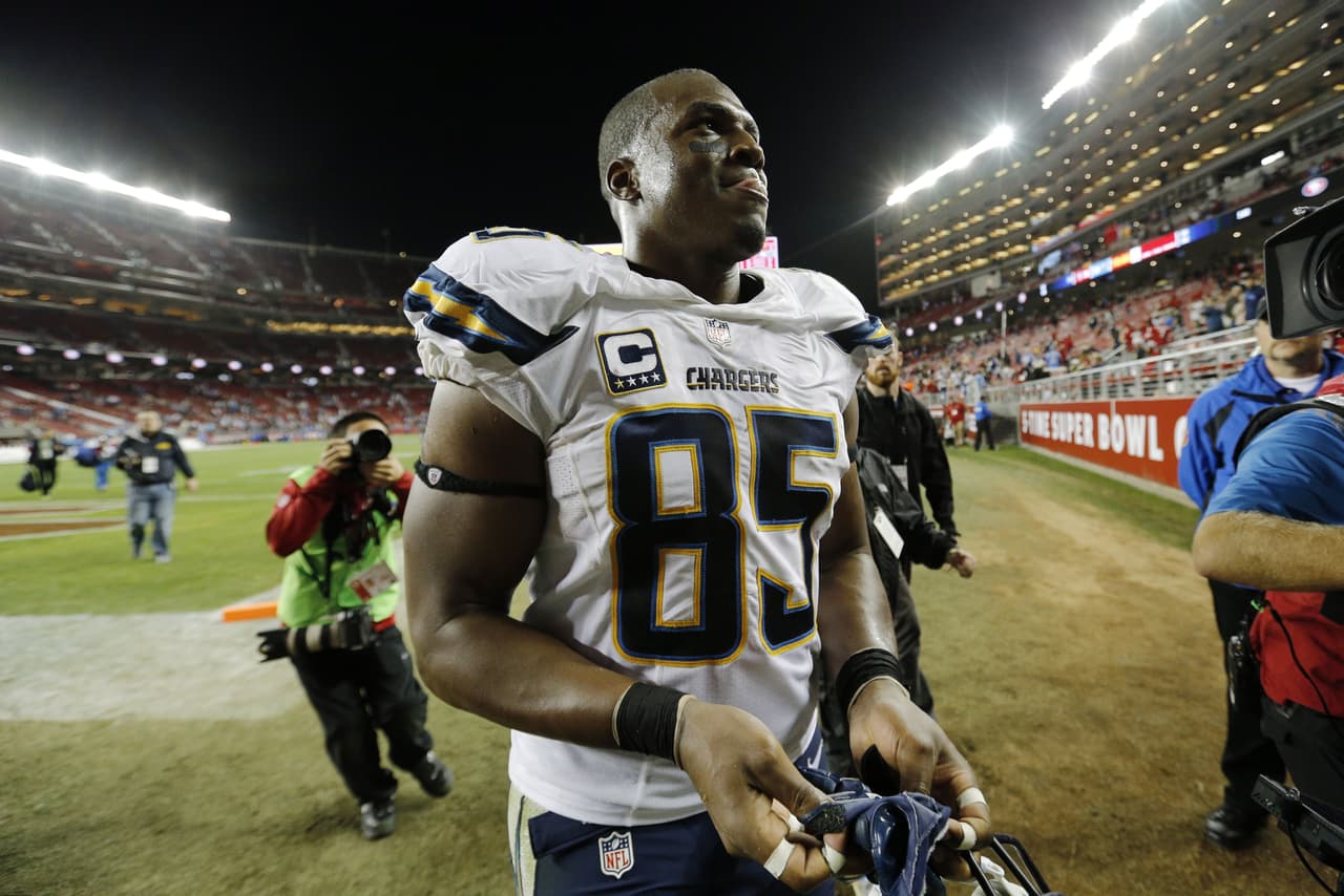 Antonio Gates suspendido 4 juegos por violar Política de Sustancias Prohibidas