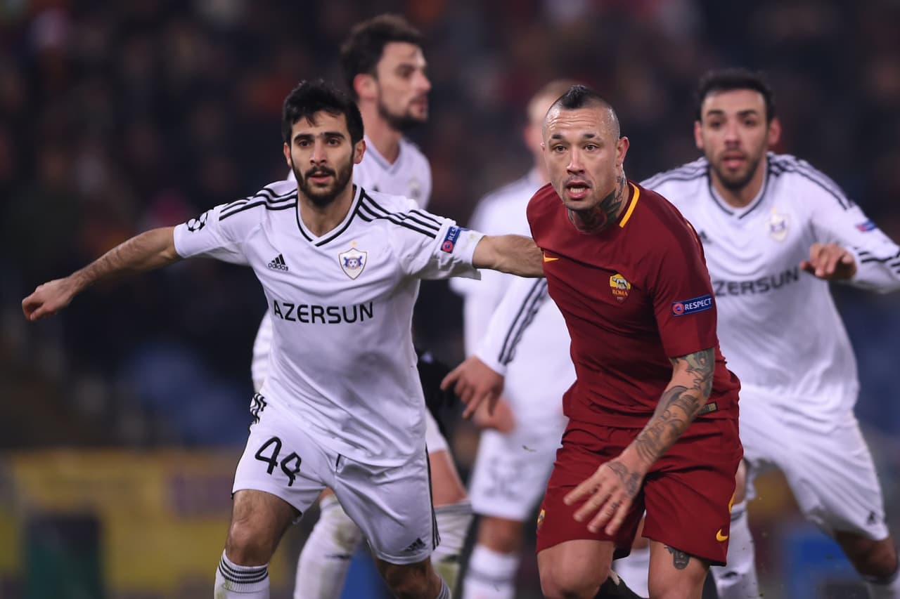 Qarabag, club de Azerbaiyán, demostró en Roma que a pesar de ser debutante es un equipo con mucha organización, capaz de poner en problemas a sus rivales en el Grupo C.