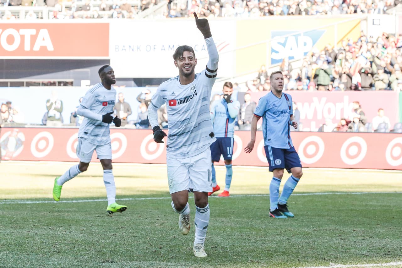 El mexicano llegó a tres goles en igual número de partidos de la Temporada 2019 de la MLS.