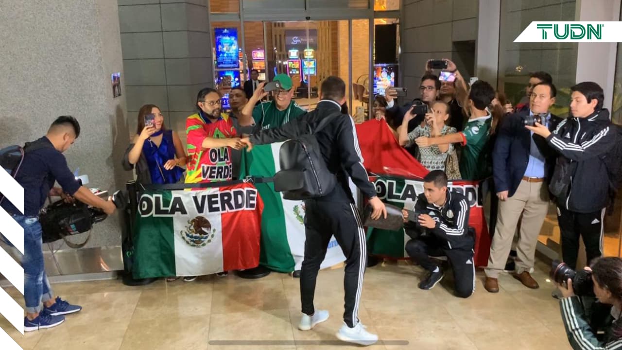 El Tri llega a Panamá arropado por aficionados mexicanos