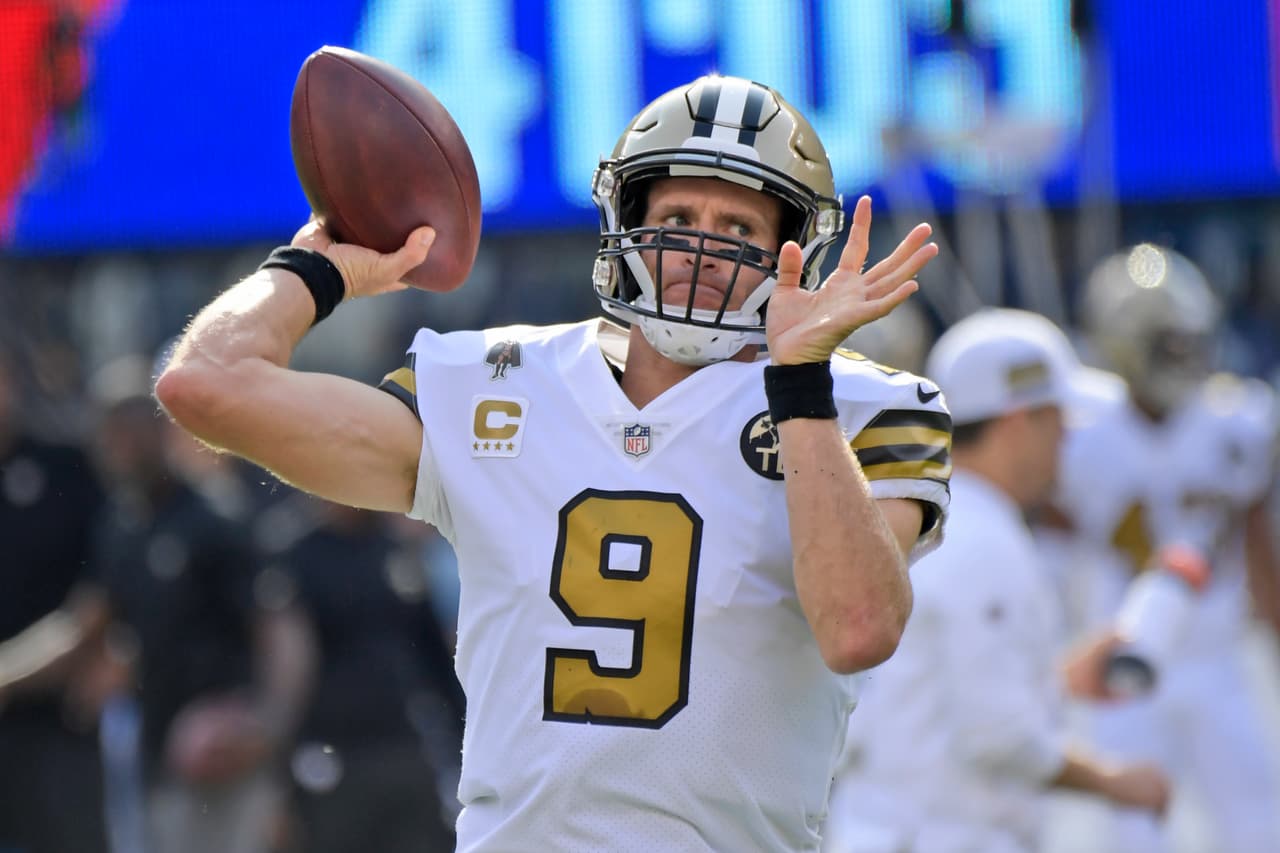 Brees busca convertirse en el tercer quarterback en vencer a todos los equipos de la NFL