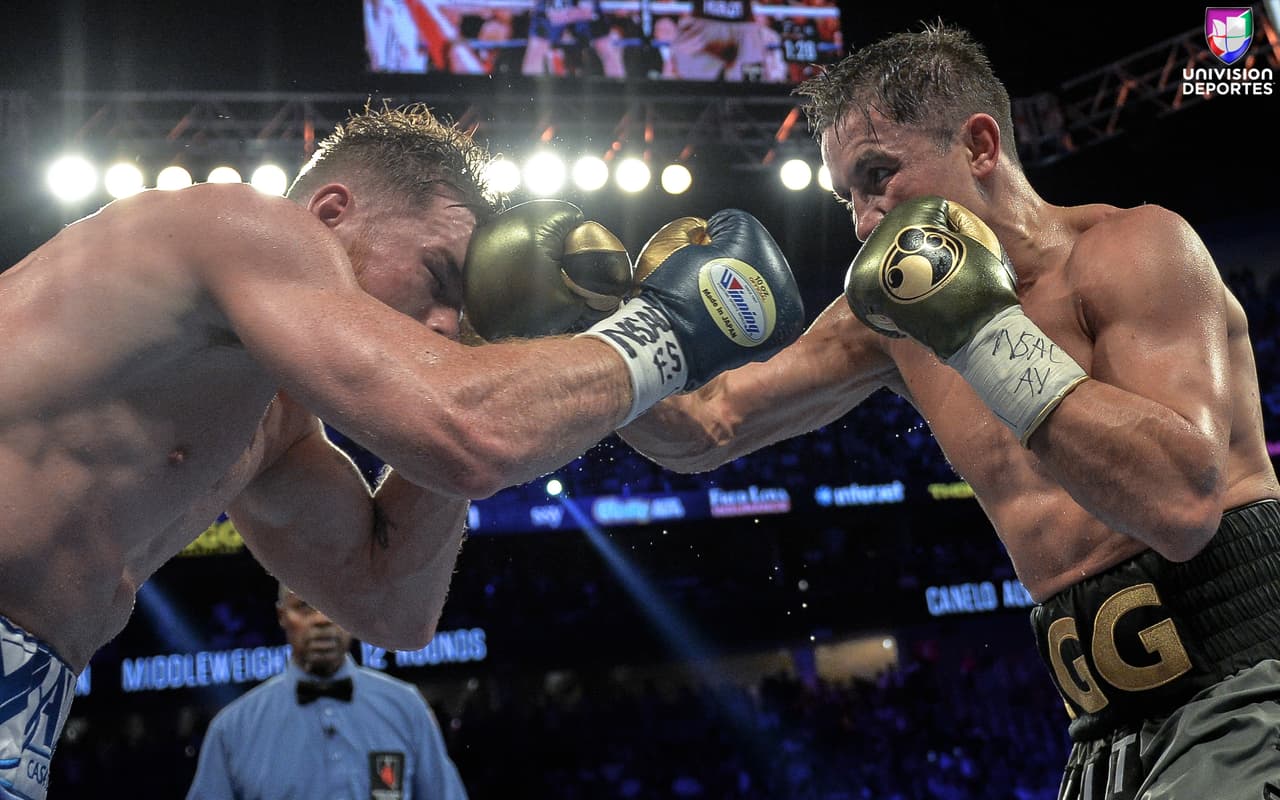 Gennady 'GGG' Golovkin conectó más golpes totales sobre la humanidad de Saúl 'Canelo' Álvarez en la primera pelea disputada en septiembre de 2017.