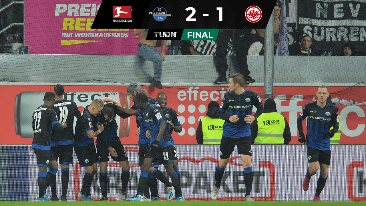 ¡Fin a la mala racha! Ganó el Paderborn ante el Frankfurt