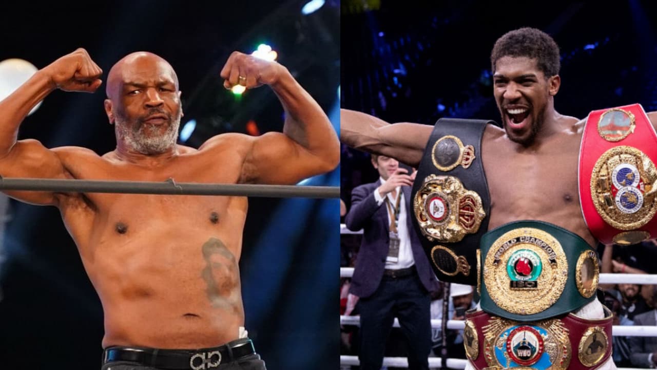 Mike Tyson quiere al mejor... Anthony Joshua