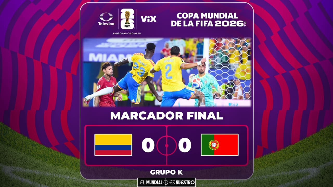 Resumen | ¡Colombia líder del grupo! Empate polémico ante Portugal sin goles
