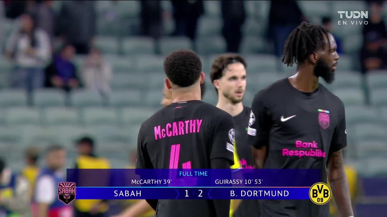 ¡Fin del partido!