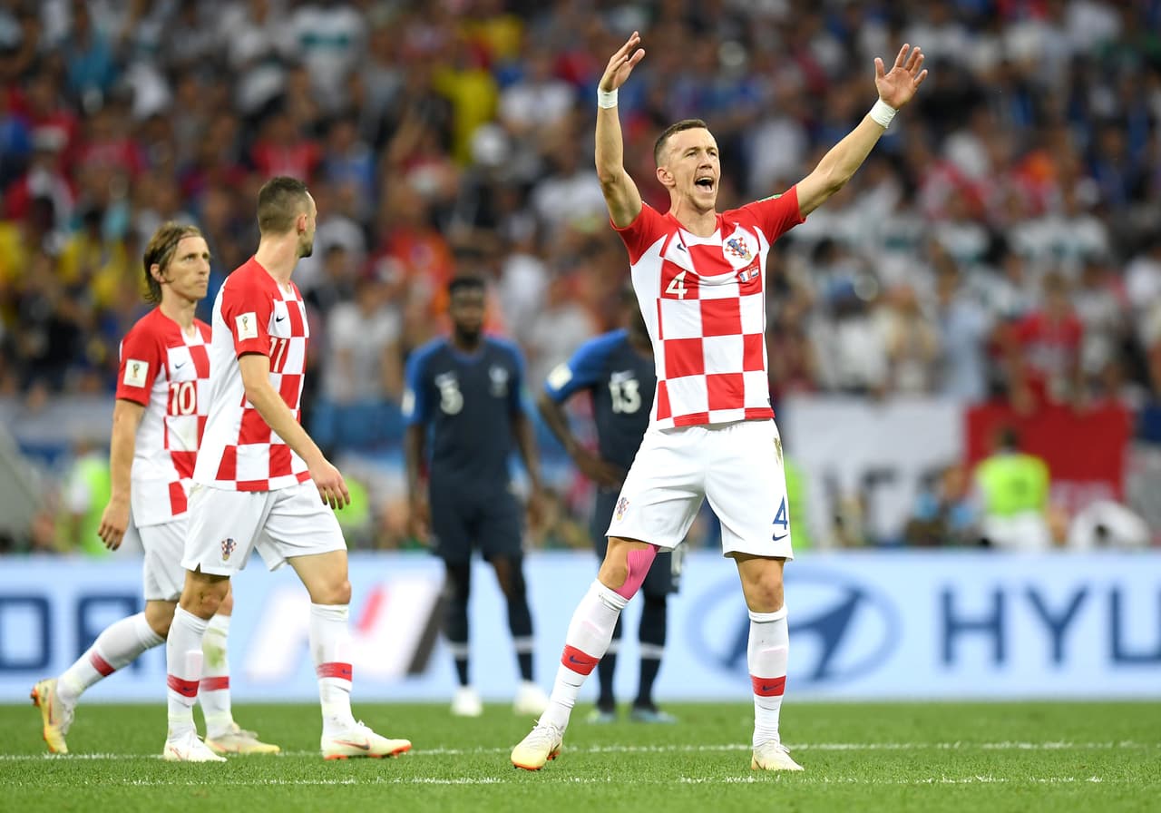 Delantero: Ivan Perisic (Croacia)