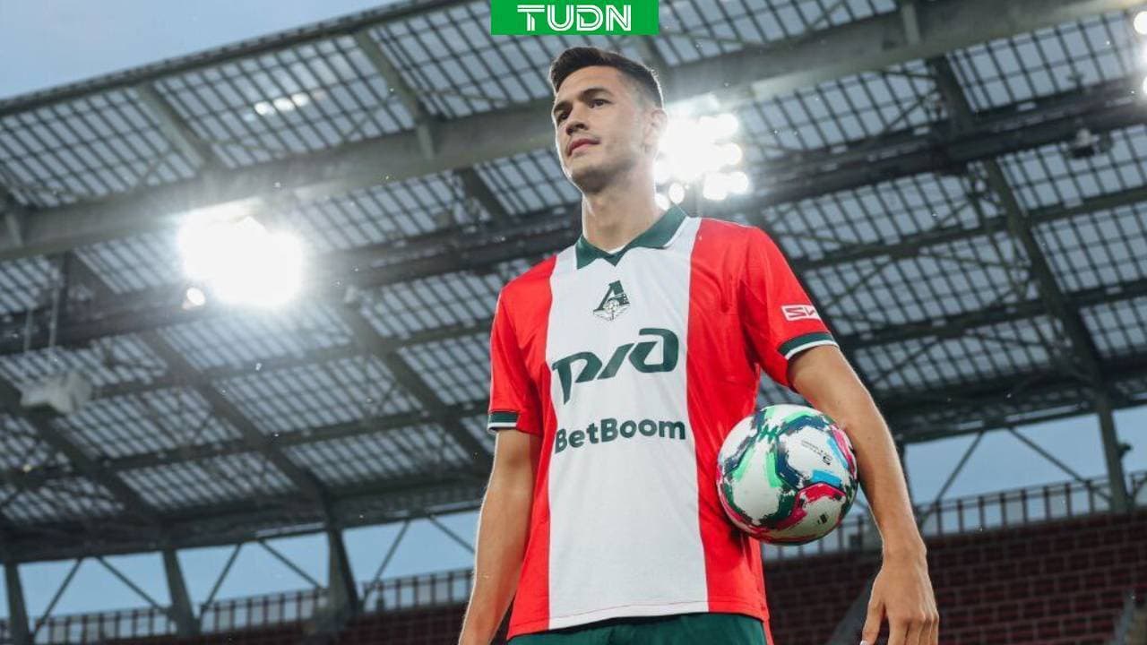César Montes y el Lokomotiv de Moscú en tren atacado por drones en Rusia
