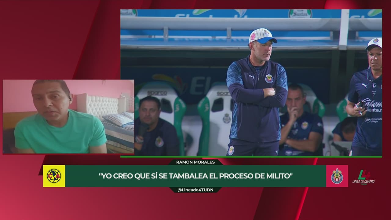 Ramón Morales ve a Milito en peligro